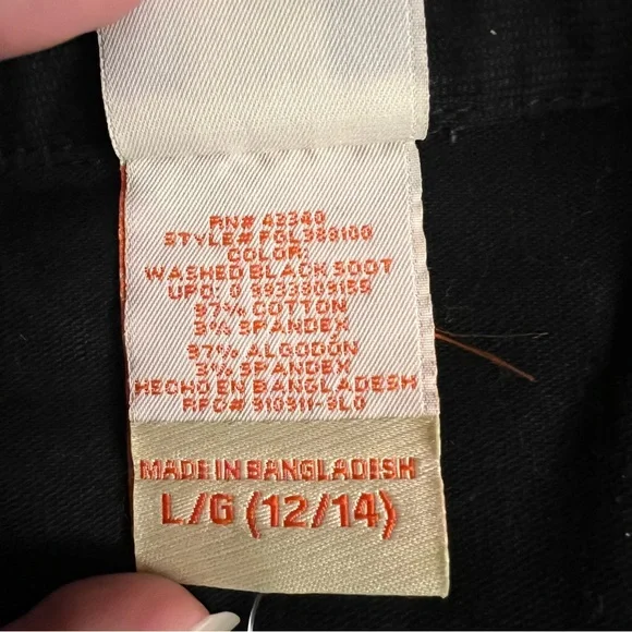 NWT Faded Glory Y2K 2008 Black Women’s Jacket Size LG - Picture 5 of 10